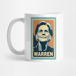 elizabeth warren poster Mug